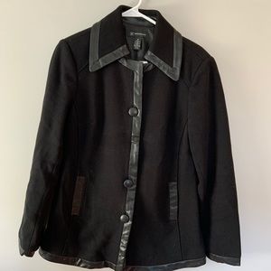 INC Black coat